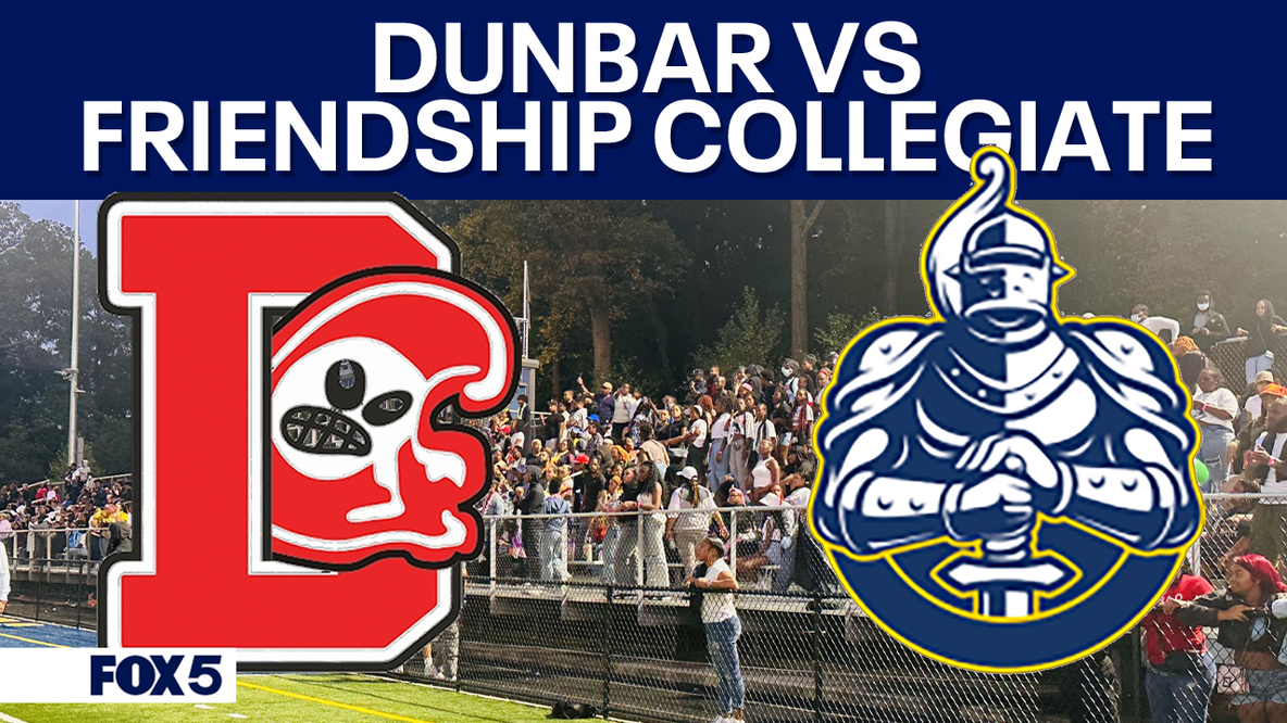Friday Night Live: Friendship Collegiate vs Dunbar High School football